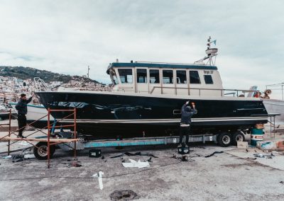 HULL WRAP ~ Botnia Targa 37 // Yacht Wrapping